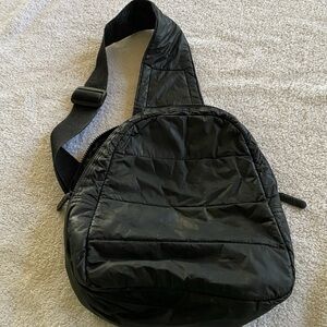 Over the shoulder crossbody backpack bag